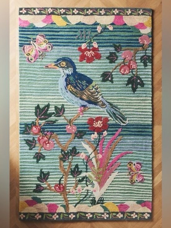 Anthropologie Other - NWT Anthropologie Nathalie Lete Tufted Rug 3x5
